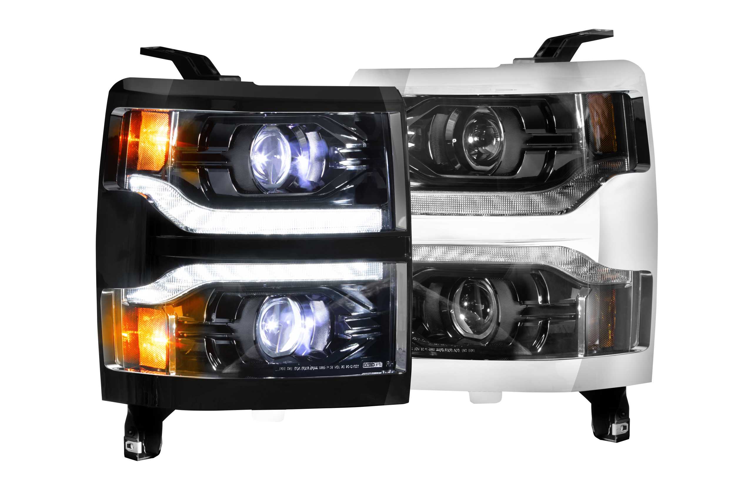 Morimoto LF543 XB LED Headlights - Pair | 2014-2015 Silverado 1500