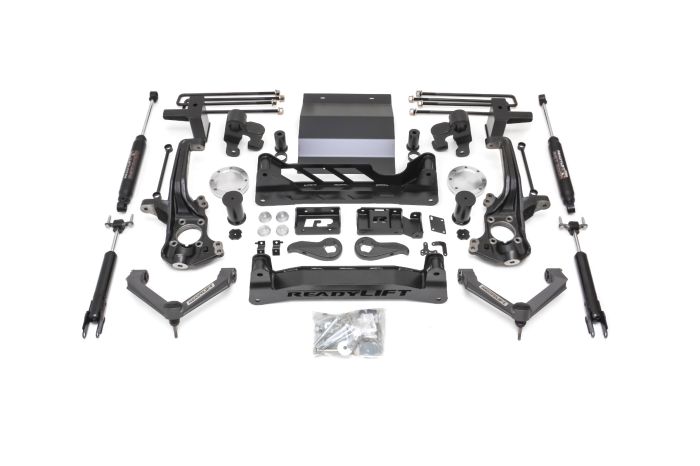 ReadyLift 44-30801 8 Lift Kit w/ Fabricated Control Arms & SST 3000 Shocks | 2020-2022 Silverado/Sierra 2500HD/3500HD 4WD