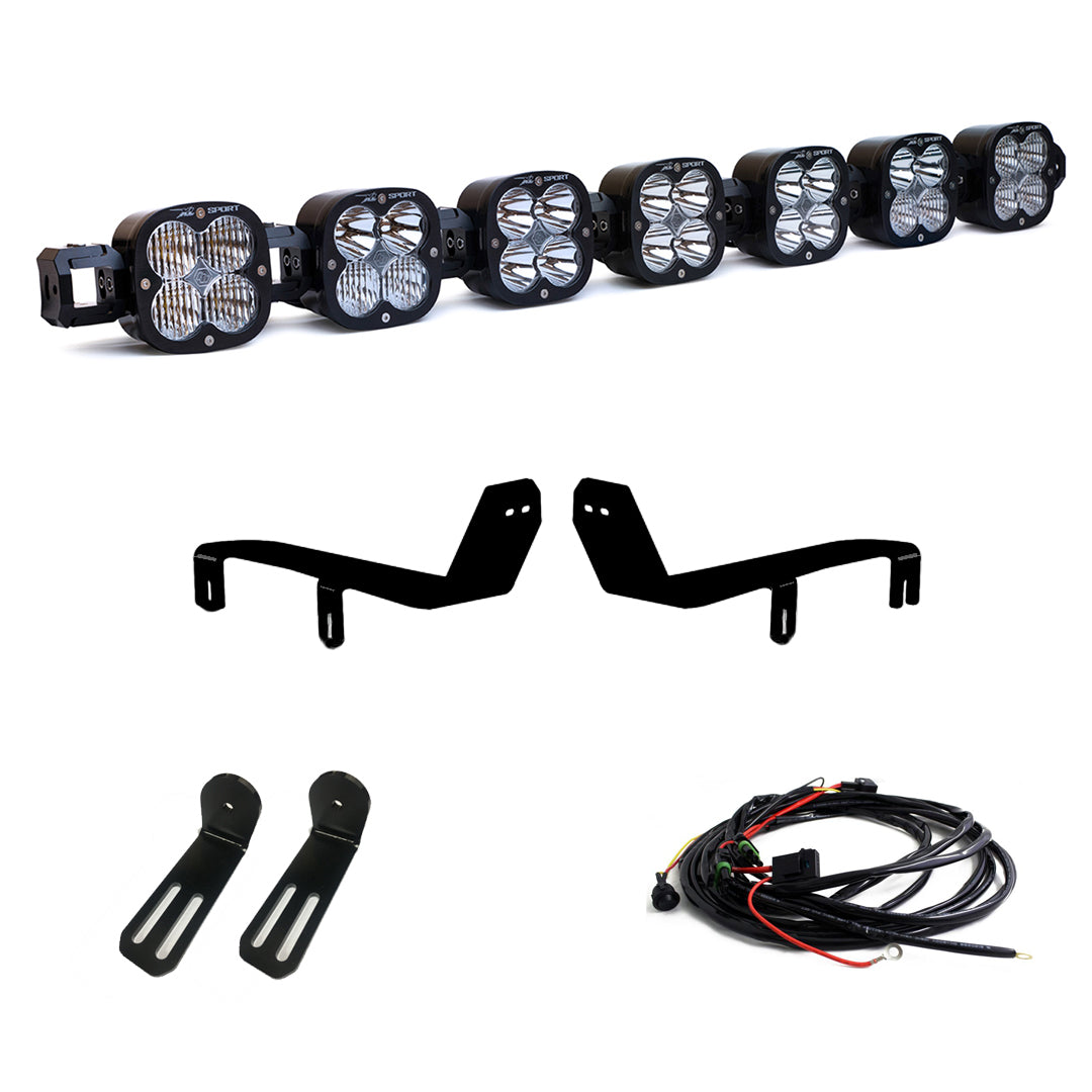 Baja Designs 447744 7 XL Linkable LED Light Kit | 2017-2019 F250/F350