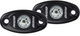 Rigid 482103 A-Series LED Light High Power Red Black Housing Pair | Universal