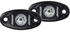 Rigid 482113 A-Series LED Light High Power Blue Black Housing Pair | Universal