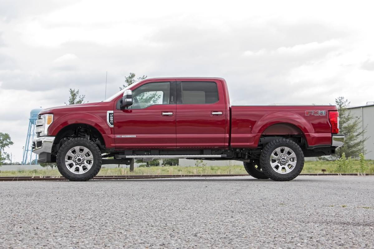 Rough Country 50241 3in Coil Spring Lift Kit w/ M1 Monotube Shocks | 2017-2022 Ford F250 6.7L Powerstroke