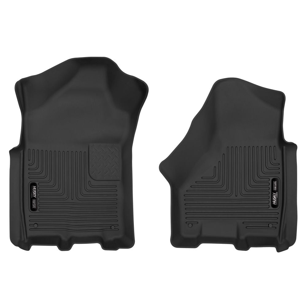 Husky 53638 X-Act Contour Front & Rear Floor Mats | 2019-2024 Ram 2500/3500