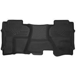 Husky 53911 X-Act Contour Rear Floor Mats | 2014-2018 Silverado 1500/2500HD/3500HD Double Cab