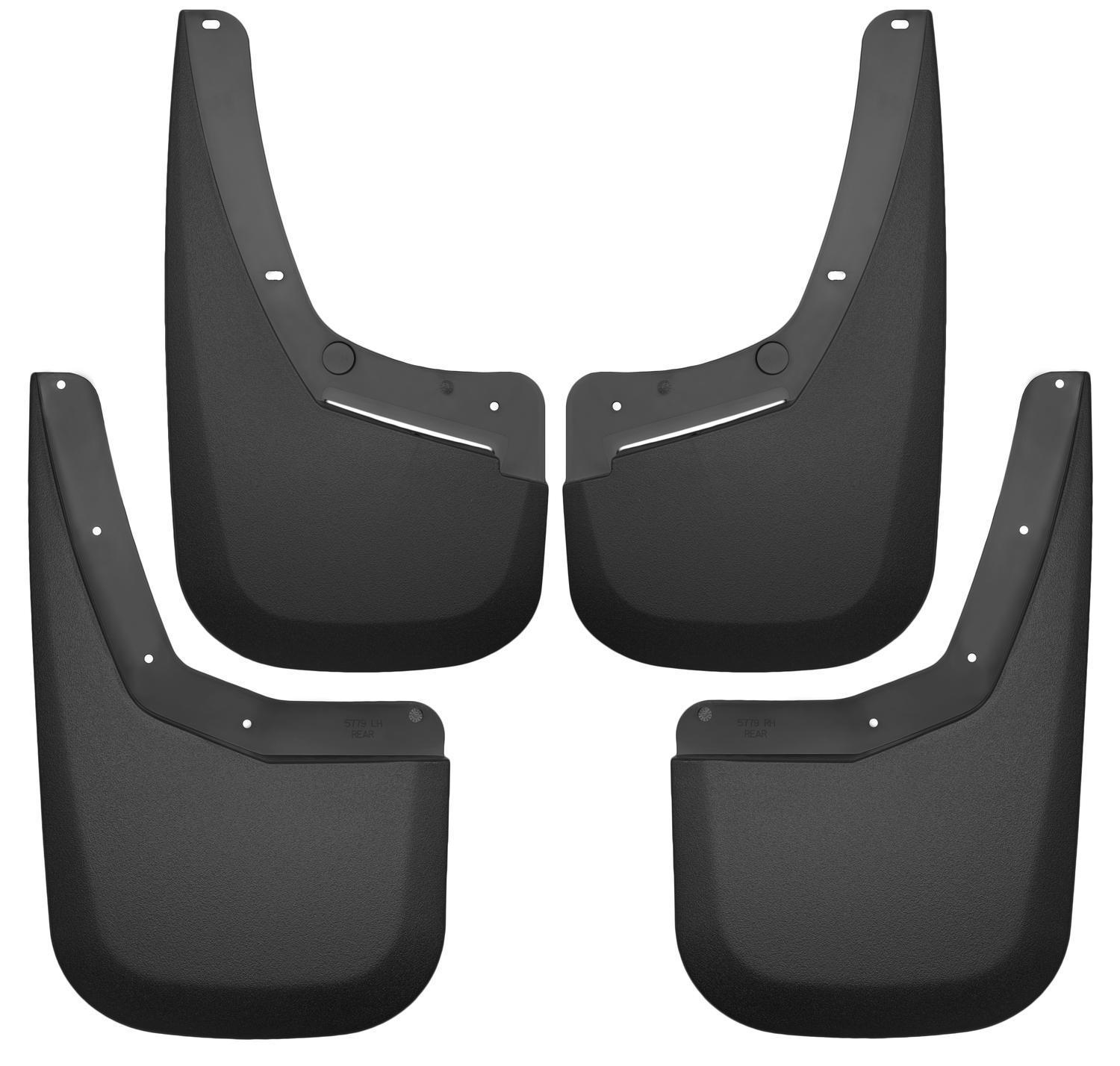 Husky 56796 Front and Rear HD Mud Guard Set | 2007.5-2013 Silverado 1500/2500HD/3500HD