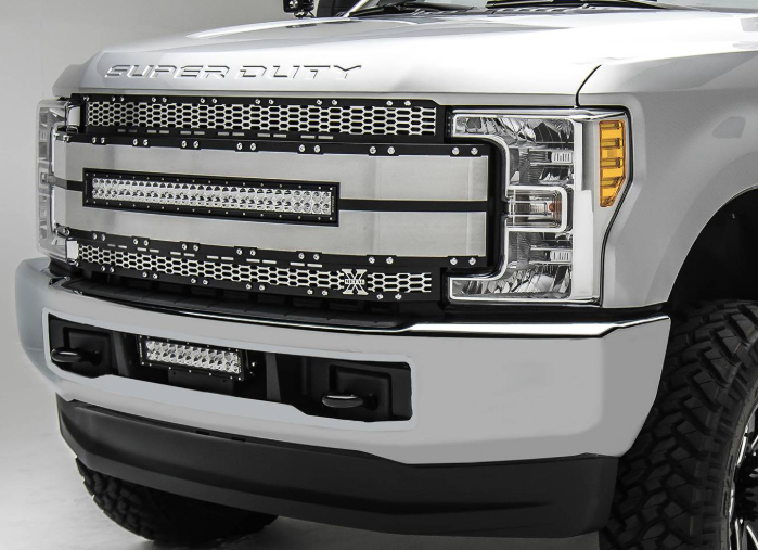 T-Rex 6315495 Torch AL Laser Mesh Grille | 2017-2019 F250/F350