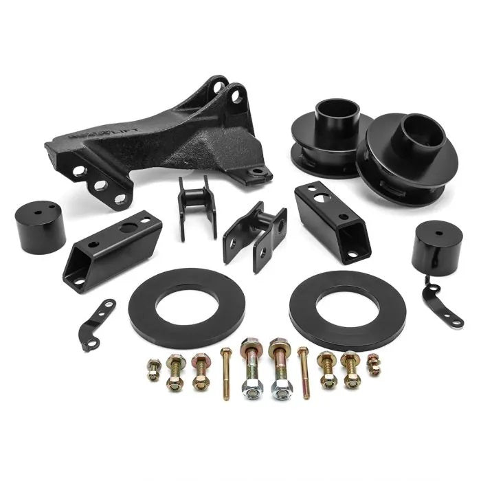 ReadyLift 66-2726 Spring Lift Kit Front 2.5in. Coil Spacer w/ Track Bar Bracket | 2011-2022 F250/F350 4WD