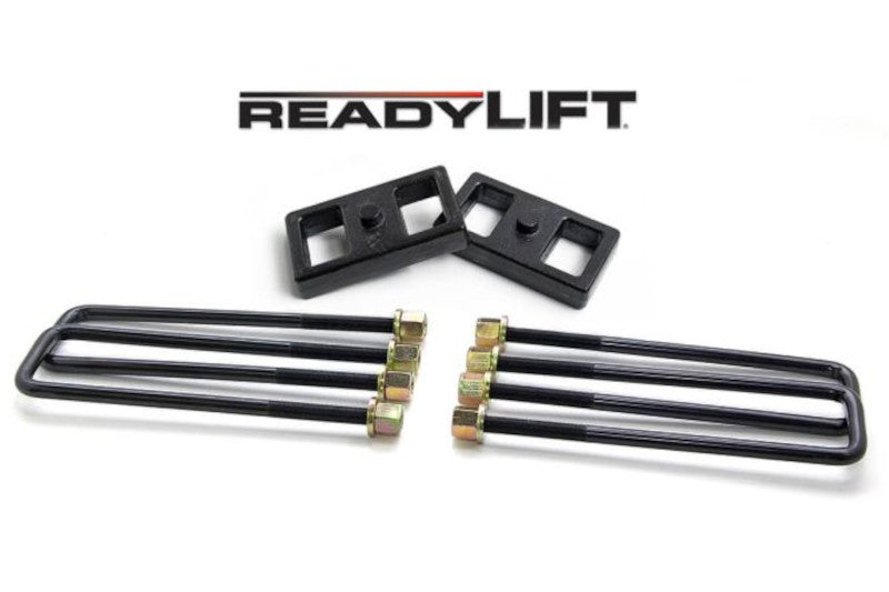 ReadyLift 66-3111 1in Rear Block Kit | 2011-2023 Silverado 2500HD/3500HD