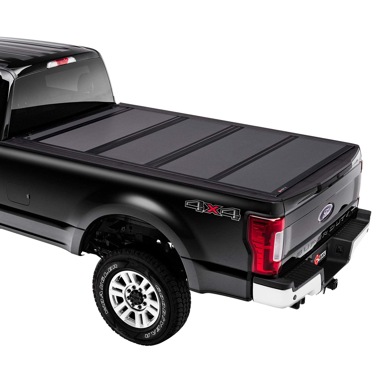 BAK Industries 448331 MX4 Hard Folding Tonneau Cover | 17-19 F250/F350 8.2ft Bed