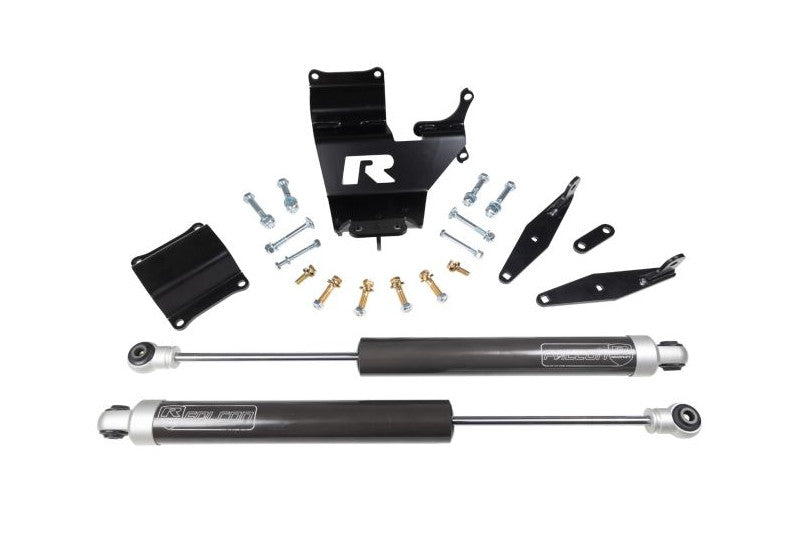 ReadyLift 77-25210 Dual Steering Stabilizer w/ Falcon | 2011-2022 F250/F350 4WD