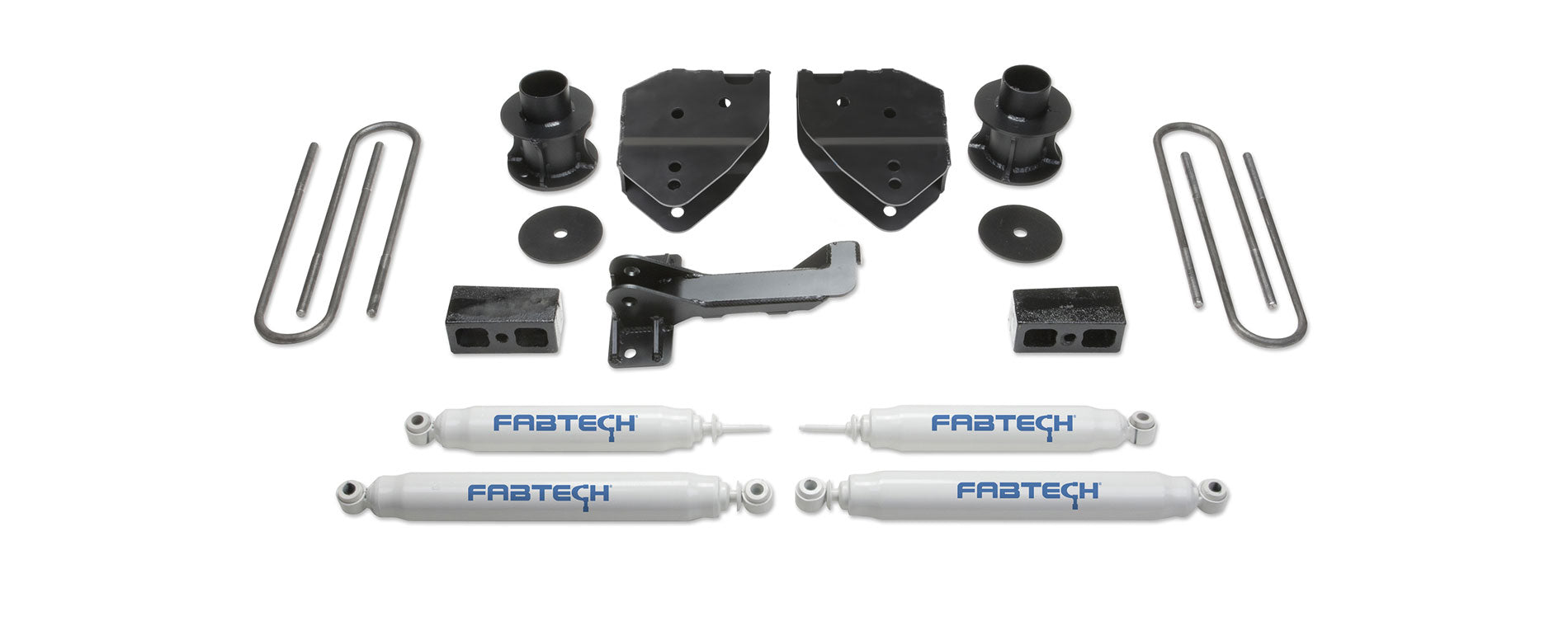 Fabtech K2213 4 Budget Lift Kit | 2017-2022 F250/F350 4WD