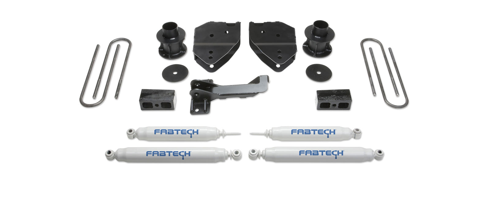 Fabtech K2213 4 Budget Lift Kit | 2017-2022 F250/F350 4WD