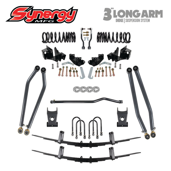 Synergy 8503-11 3 in Long Arm System | 2003-2009 Dodge Ram 2500/3500 Diesel