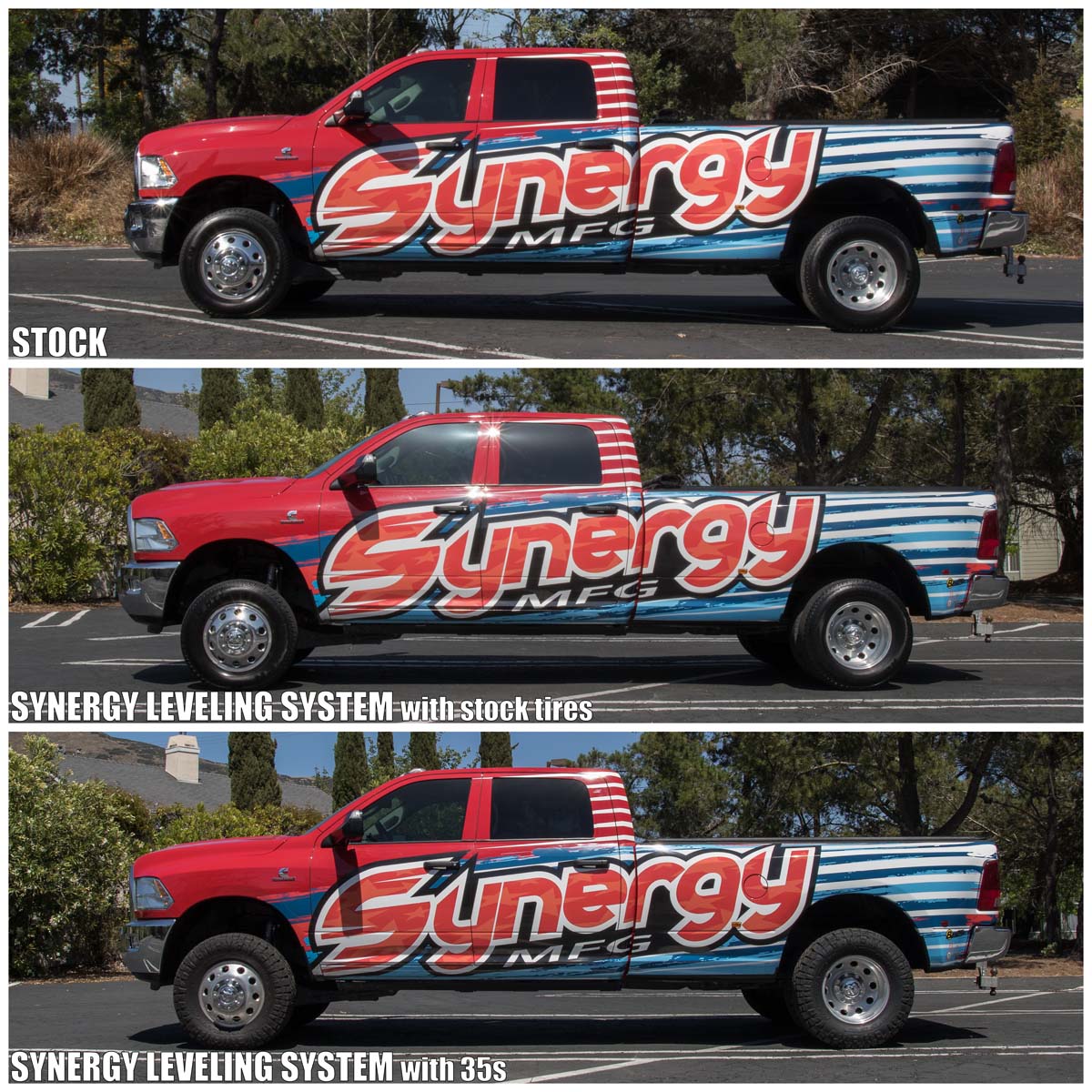 Synergy 8750-10 Leveling System | 2014-2022 Dodge Ram 2500 4X4