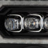 AlphaRex 880564 NOVA Series Black LED Projector Headlights | 2002-2005 Ram 1500/2500/3500