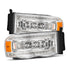 AlphaRex 880565 NOVA Series Chrome LED Projector Headlights | 2002-2005 Ram 1500/2500/3500