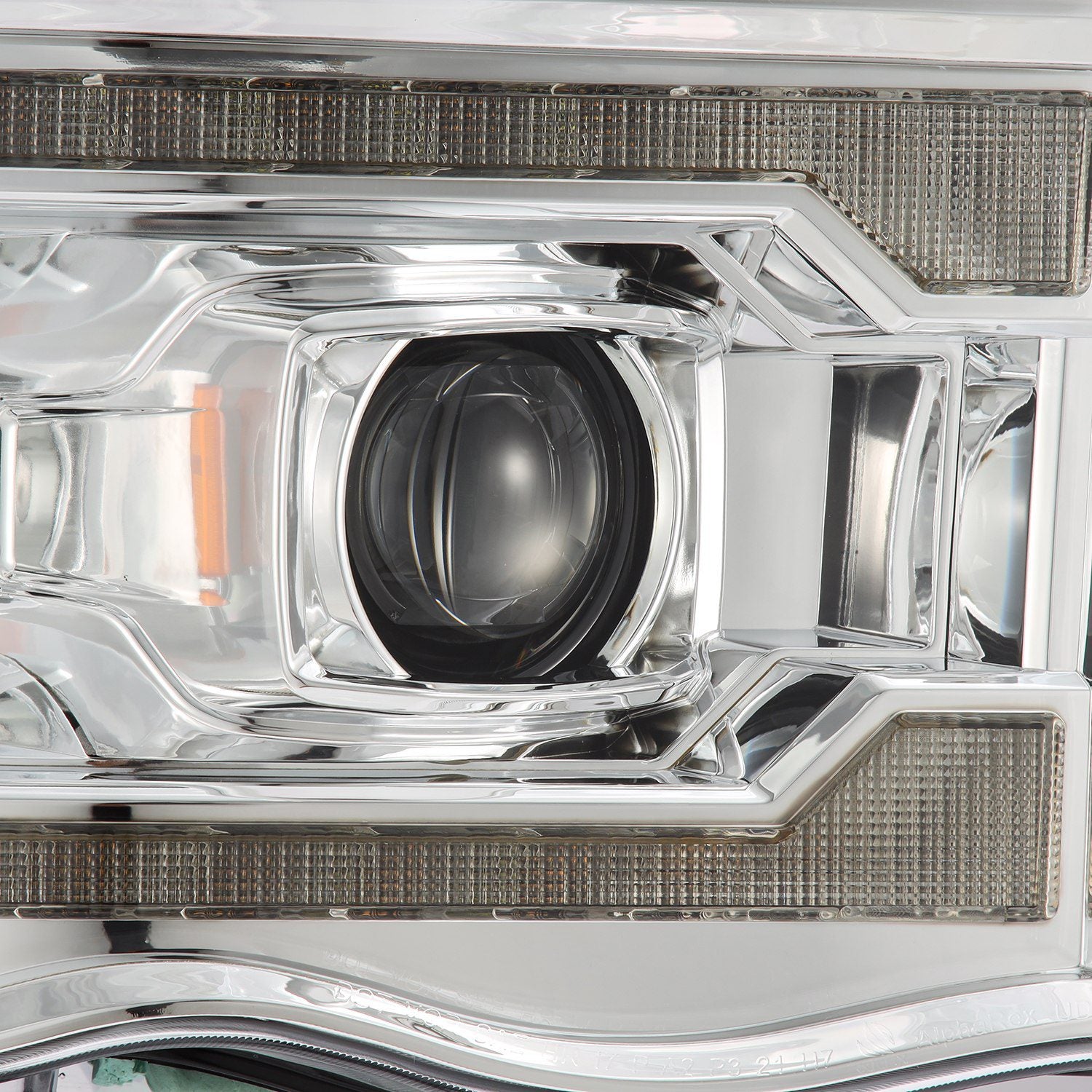 AlphaRex 880568 LUXX Series Chrome LED Projector Headlights | 2002-2005 Ram 1500/2500/3500