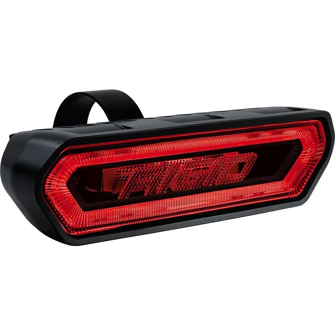 Rigid 90133 Chase Rear Facing 5 Mode LED Light Red Halo Black Housing | Universal