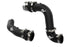 aFe 46-20734-B BladeRunner Black Aluminum Hot and Cold Charge Pipe Kit | 2023-2024 F250/F350 6.7L Powerstroke