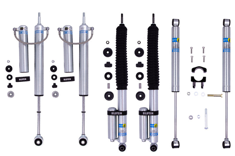 Bilstein ALG-14-18-RAM3500BST4BIL B8 5160 Front & Rear Remote Reservoir Shock Package w/ Dual Steering Damper for 4in Lift | 2014-2018 Ram 3500