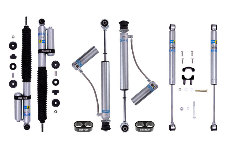 Bilstein ALG-14-18RAM2500BSTLVLBIL B8 5160 Front & Rear Reservoir Shock Package w/ Dual Steering Damper | 2014-2018 Ram 2500