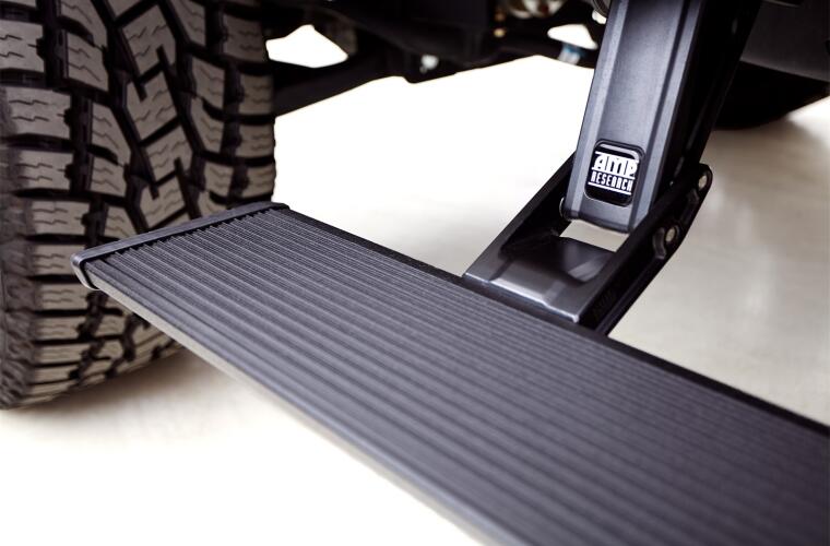 AMP Research 78240-01A Extreme PowerStep Running Boards | 2019-2022 Ram 1500