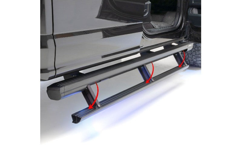 Aries 3048321 ActionTrac Powered Running Boards | 2015-2024 F250/F350/F450