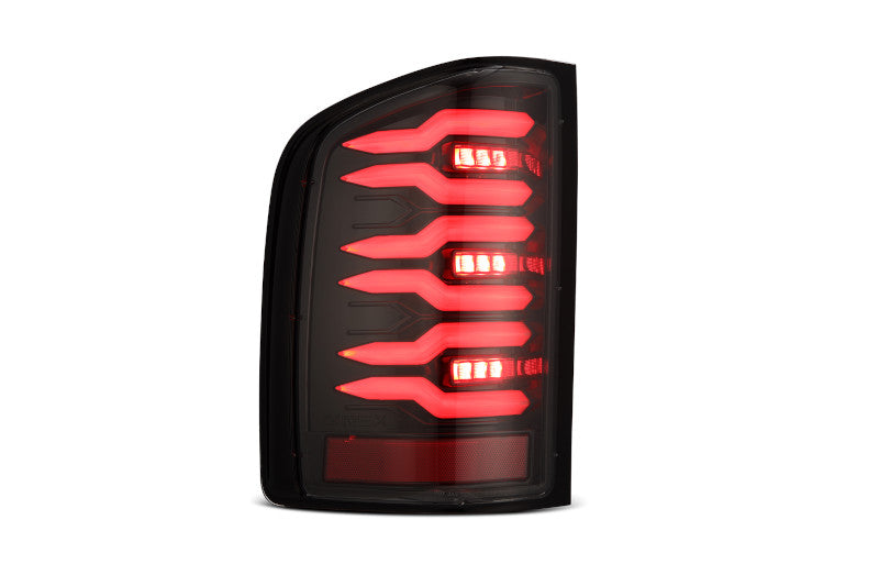 AlphaRex 620090 LUXX Series Alpha Black LED Tail Lights | 2007-2013 Silverado 2500HD/3500HD