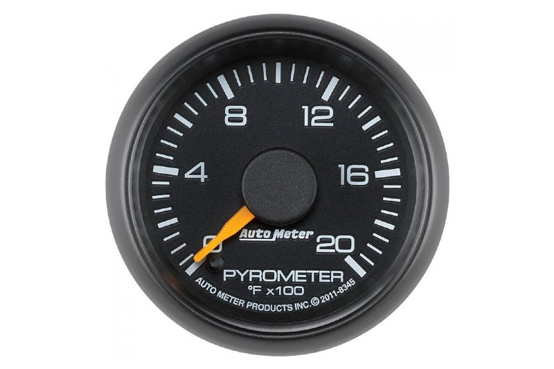 AutoMeter 8345 Factory Match 2-1/16in 0-2000 Pyrometer Kit | Semi-Universal