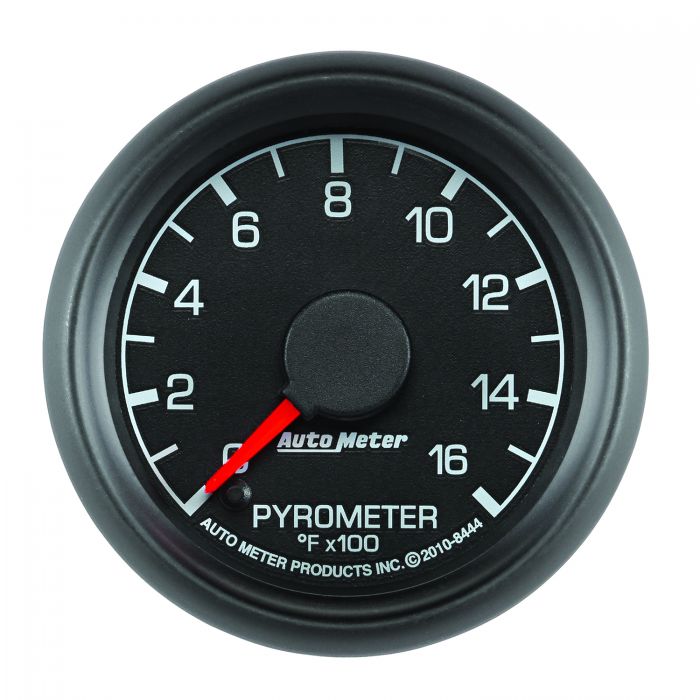 AutoMeter 8444 Ford Factory Match 2-1/16in 0-1600 Pyrometer Kit | Semi-Universal