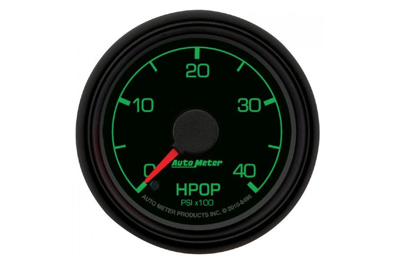 AutoMeter 8496 Ford Factory Match 2-1/16in 0-4K Psi HPOP | Semi-Universal