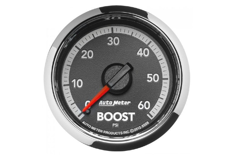 AutoMeter 8508 Dodge Factory Match 4th Gen 2-1/16in. 0-60 Psi Boost | Semi-Universal