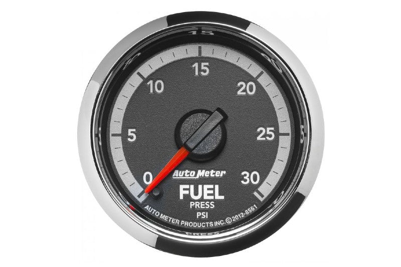 AutoMeter 8561 Dodge Factory Match 4th Gen 2-1/16in. 0-30 Psi Fuel Pressure | Semi-Universal