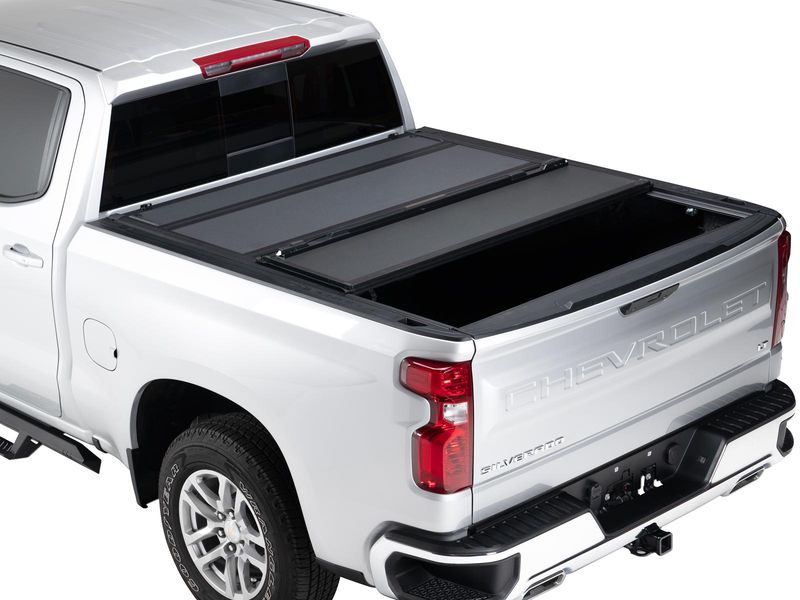 BAK Industries 448203 MX4 Hard Folding Cover | 2002-2018 Ram 1500/2500/3500 6.4ft Bed