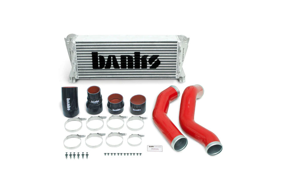 Banks 25987 Techni-Cooler System w/ Red Tubes | 2013-2018 Ram 6.7L Cummins