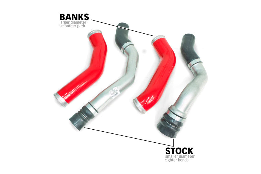 Banks 25987 Techni-Cooler System w/ Red Tubes | 2013-2018 Ram 6.7L Cummins