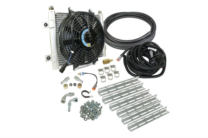 BD Diesel 1030606-3/8 Xtruded Auxiliary Transmission Oil Cooler Kit | 1999-2003 F150/250/350 & 99-00 Ram 1500/2500/3500