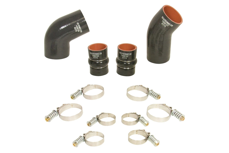 BD Diesel 1046276intercooler Hose & Clamp Kit | 2004.5-2005 Silverado/Sierra 2500HD/3500HD 6.6L