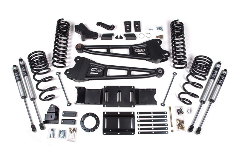 BDS 1660FS 4in Radius Arm Lift Kit w/ FOX 2.0 Shocks | 2019-2024 Ram 2500 4WD Diesel