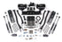 BDS 1666H 4in 4-Link Lift Kit w/ NX2 Shocks | 2019-2024 Ram 3500 4WD Diesel