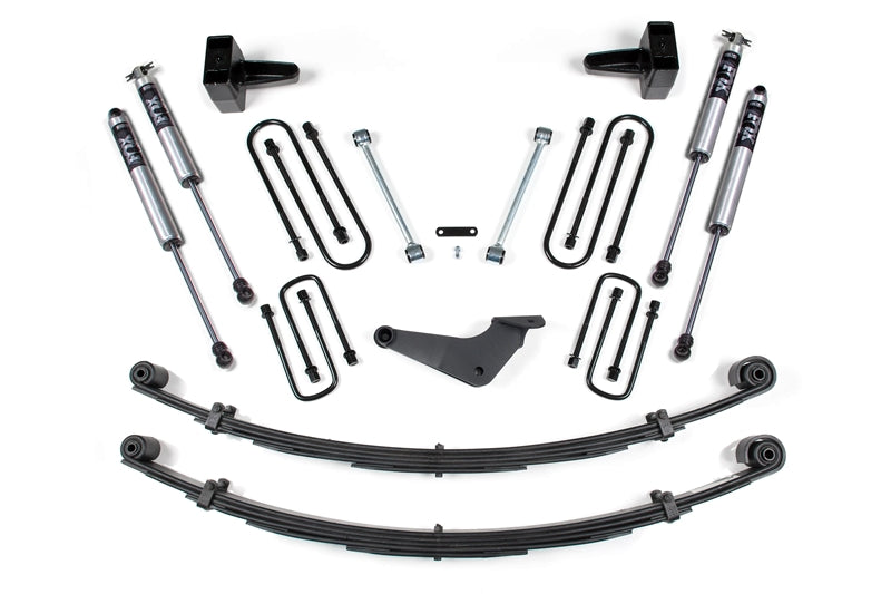 BDS 310FS 4in Lift Kit w/ FOX Shocks - Mfg Prior to 2-28-99 Overload | 1999-2004 F250/F350 4WD