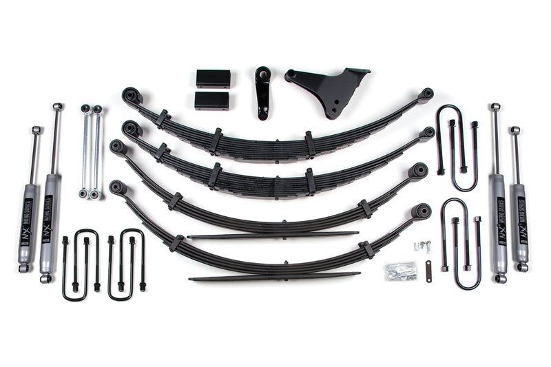 BDS 311H 6in Lift Kit w/ NX2 Shocks & Leaf Springs Square - Mfg Prior to 2-28-99 | 1999-2004 F250/F350 4WD