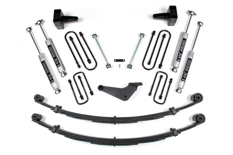 BDS 321H 4in Lift Kit w/ NX2 Shocks Radius | 1999-2004 F250/F350 4WD w/o Rear Overload