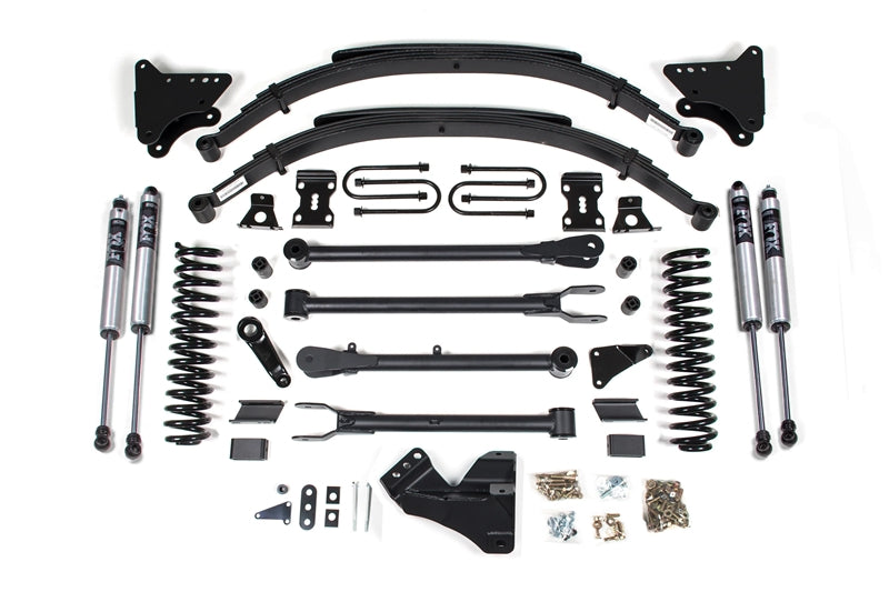 BDS 332FS 4in 4-Link Lift Kit w/ FOX Shocks & Leaf Springs | 2005-2007 F250/F350 4WD Gas