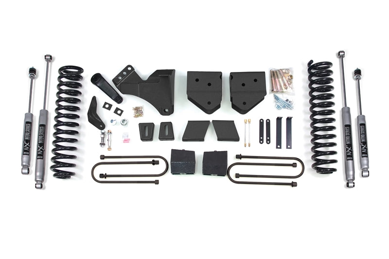 BDS 333H 6in Lift Kit w/ NX2 Shocks & 5in Block Kit w/o Overload | 2005-2007 F250/F350 4WD Gas