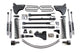 BDS 339H 6in 4-Link Lift Kit w/ NX2 Shocks & 3in Block w/o Overload | 2005-2007 F250/F350 4WD Gas