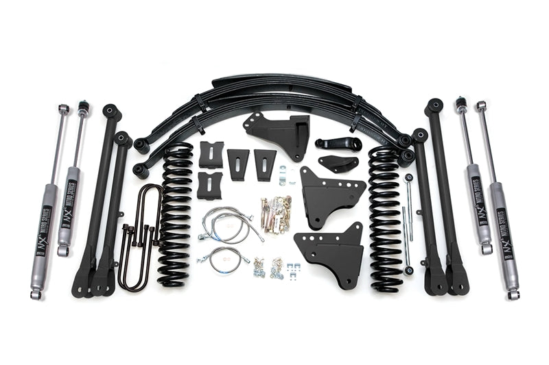 BDS 530H 8in 4-Link Lift Kit w/ NX2 Shocks | 2005-2007 F250/F350 4WD Diesel