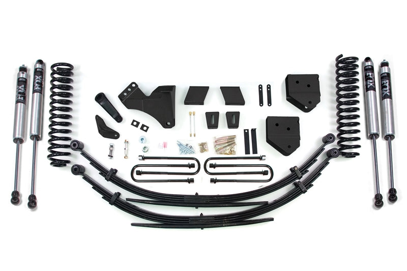 BDS 554FS 4in Lift Kit w/ FOX Shocks & Leaf Springs | 2008-2010 F250/F350 4WD Diesel