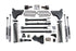 BDS 560H 6in 4-Link Lift Kit w/ NX2 Shocks | 2008-2010 F250/F350 4WD Diesel w/o Rear Overload