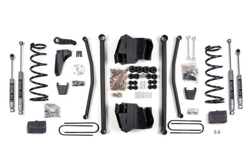 BDS 635H 6in Long Arm Lift Kit w/ NX2 Nitro Shocks & Rear Block Kit | 2009-2013 Ram 2500 4WD Gas w/ 4in Rear Axle